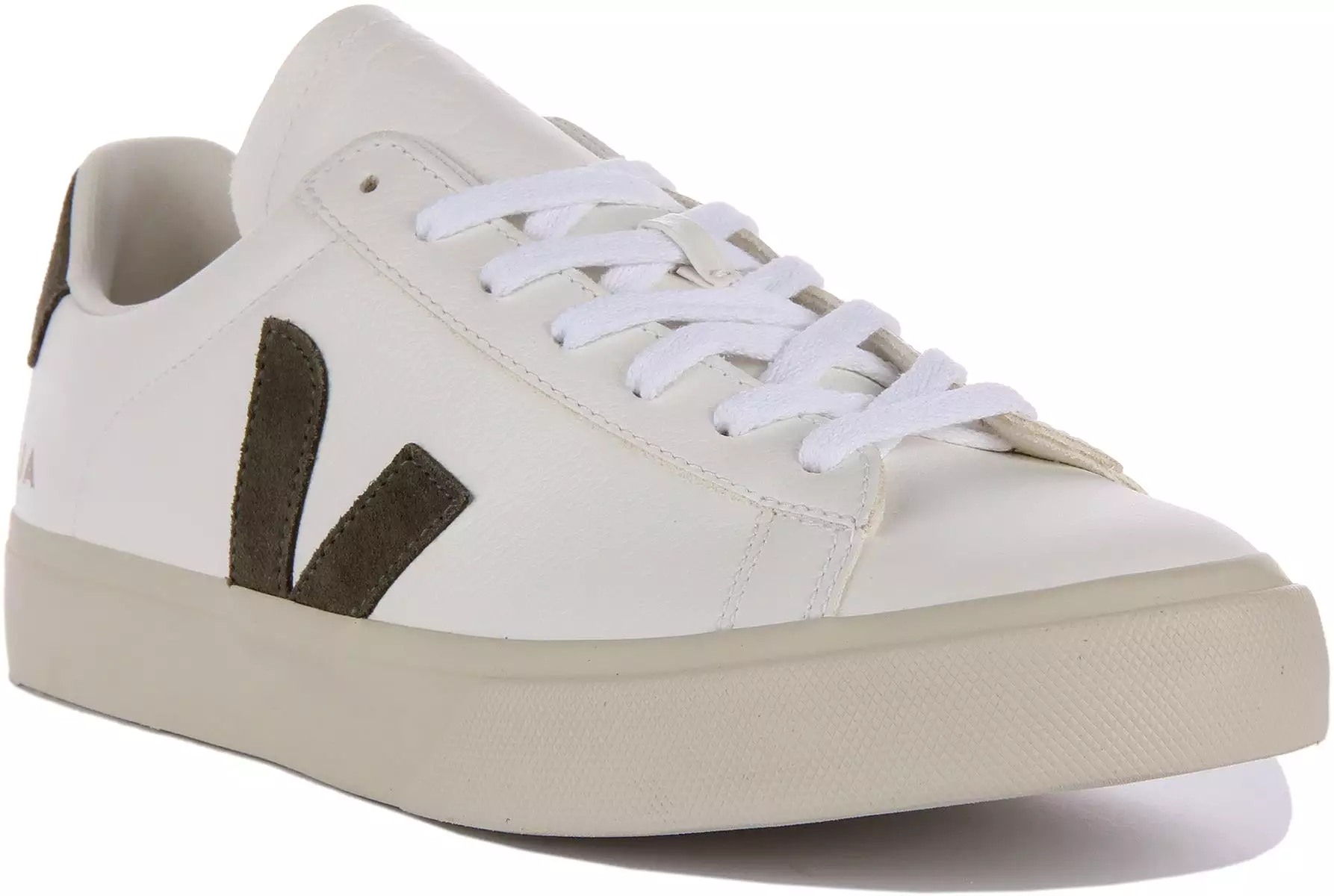 White Men's Veja Campo Chromefre Shoes