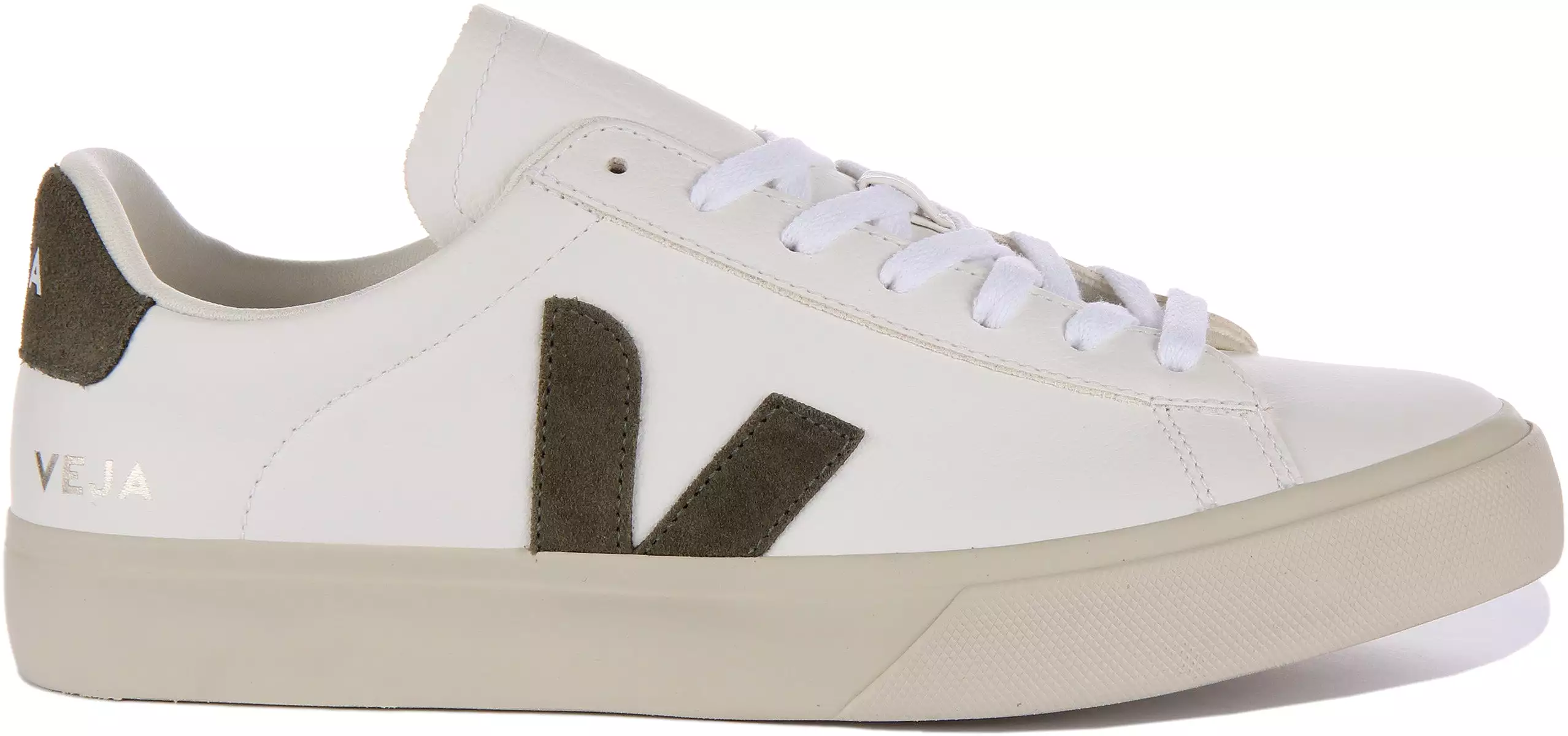 White Men's Veja Campo Chromefre Shoes