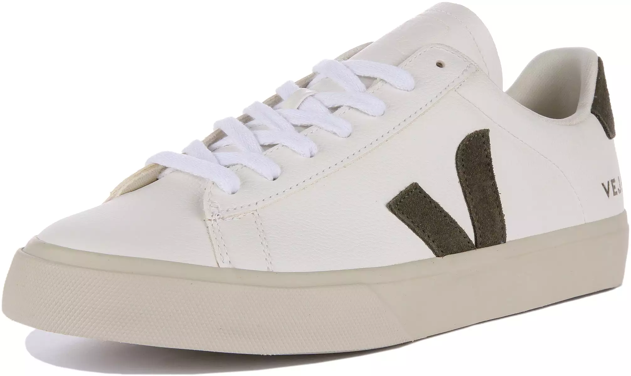 White Men's Veja Campo Chromefre Shoes