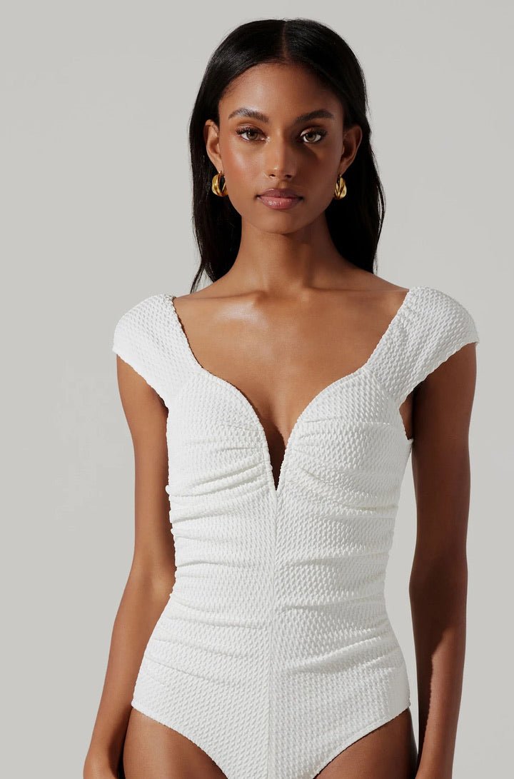 White Ninette Bodysuit