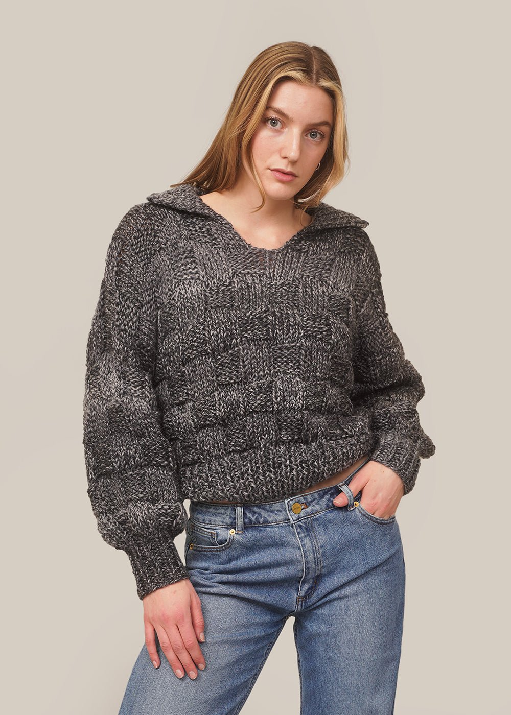 White Noise Ziggy Sweater - shop now