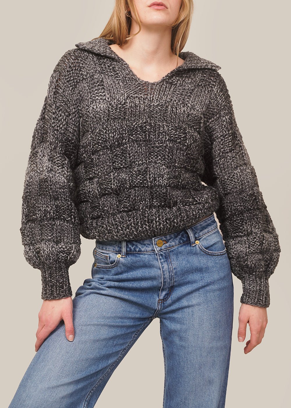 White Noise Ziggy Sweater - shop now