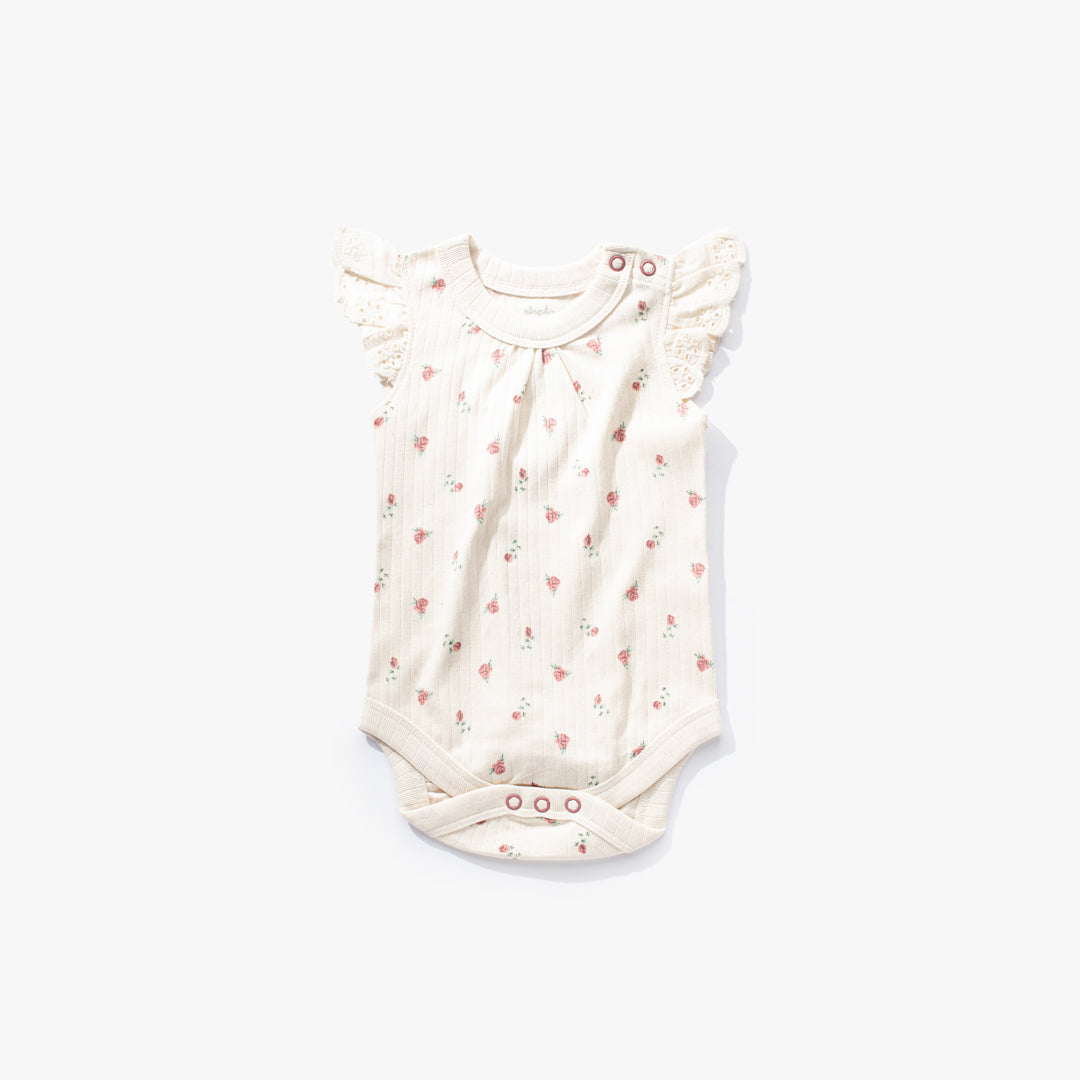 Winter Rose Lace Bodysuit