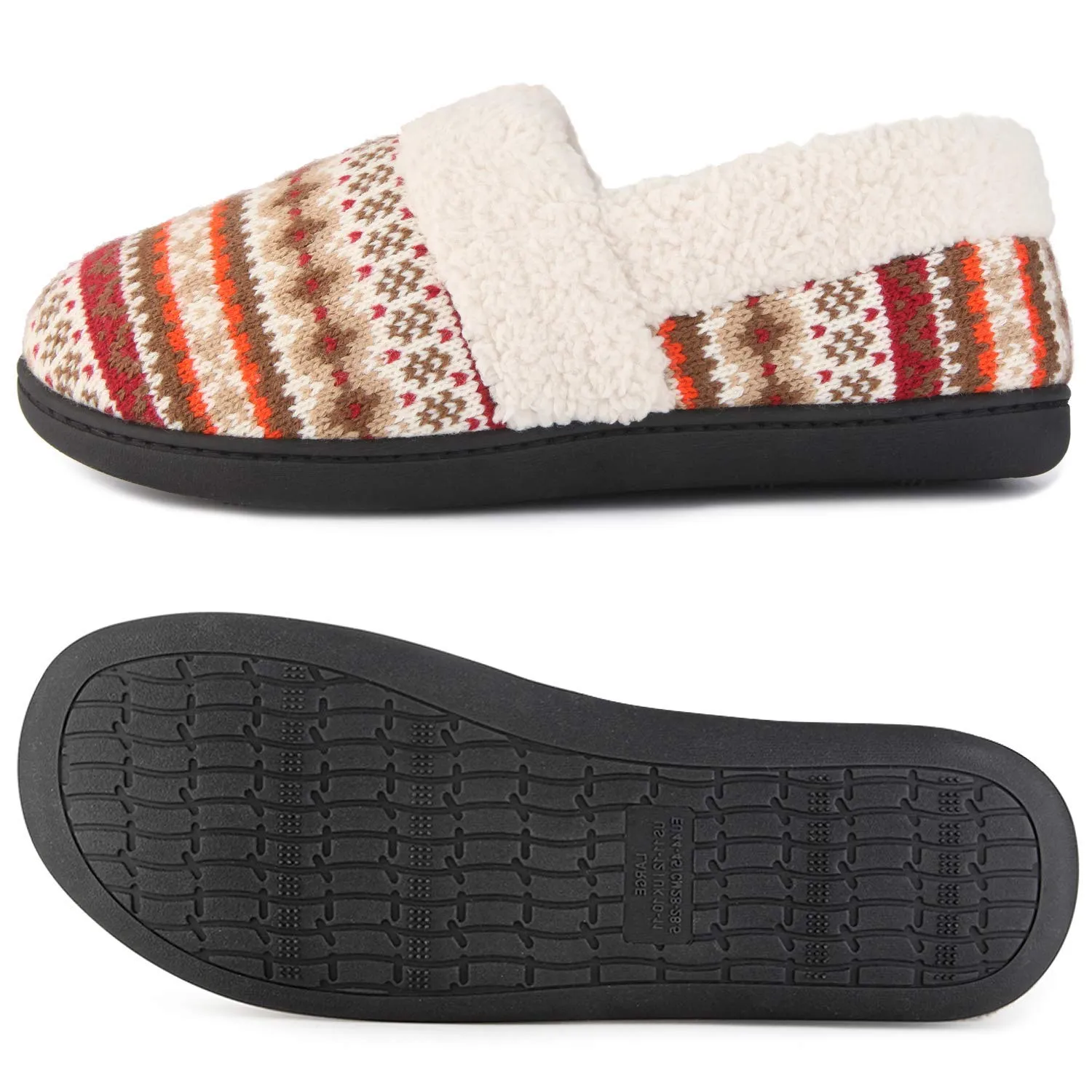 Women's Fair Isle Nordic Moc