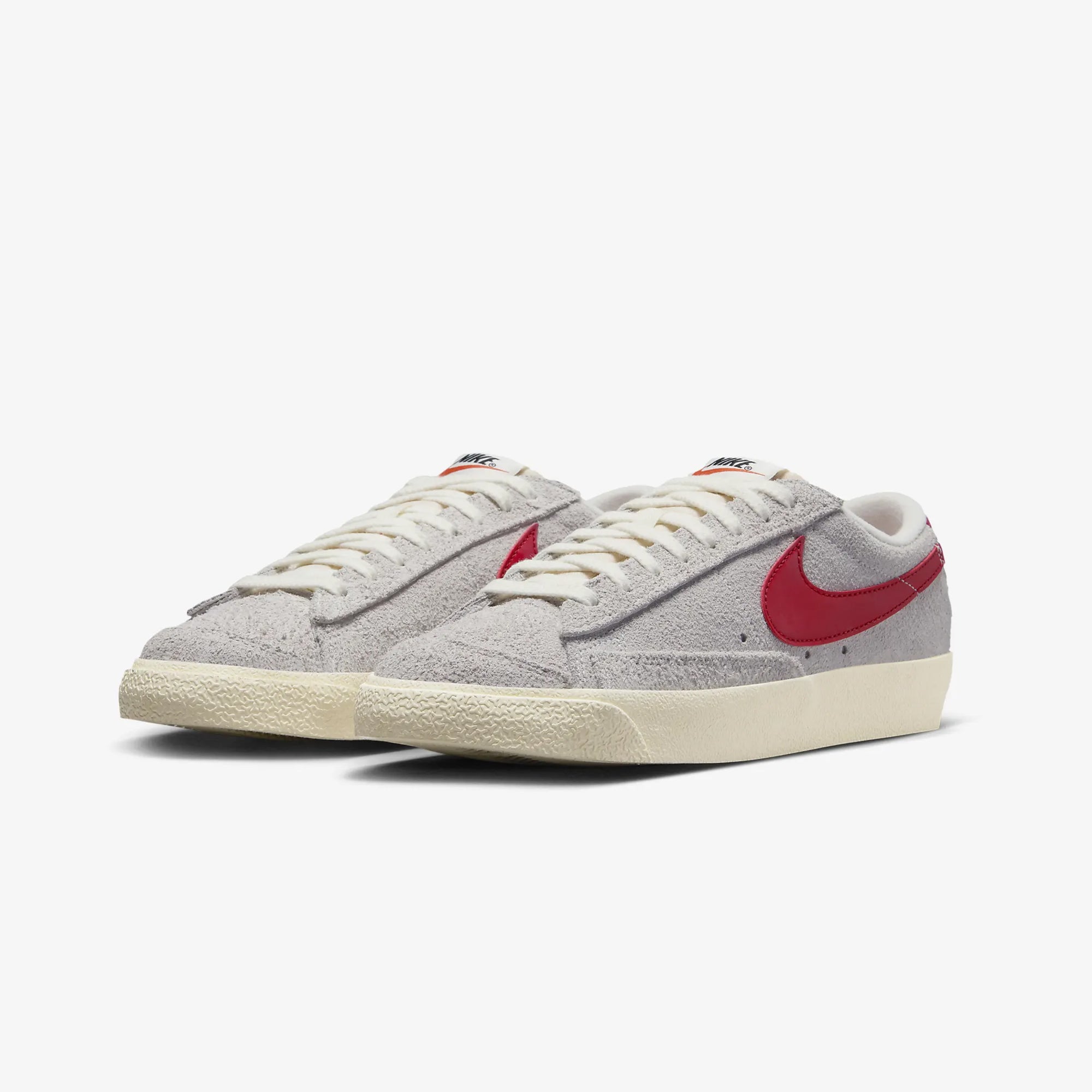 Women's Vintage Blazer Low in Summit White, Gym Red, Sail, and Coconut Milk