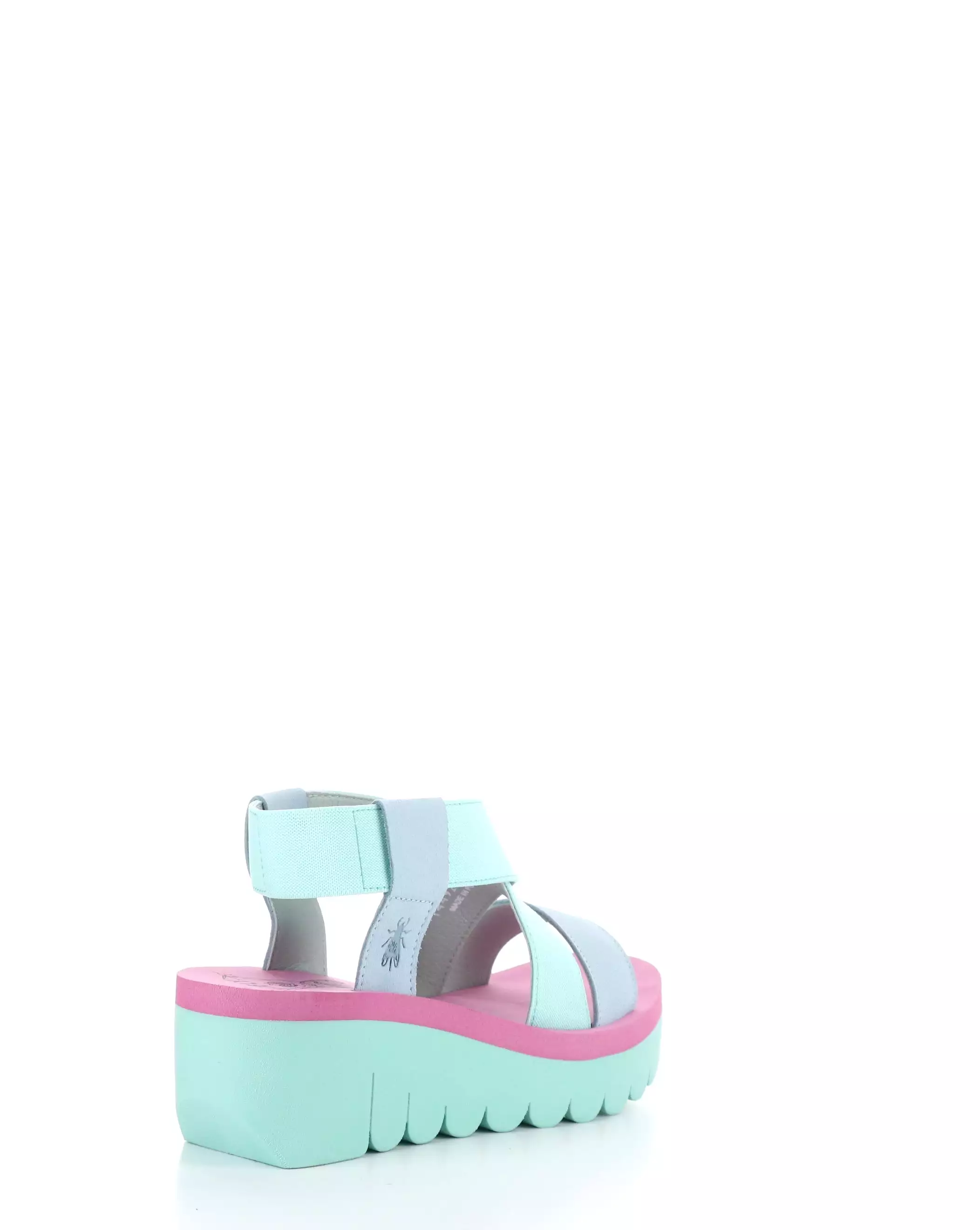 YABI922FLY 008 Sky Blue Mint Lilac Round Toe Sandals