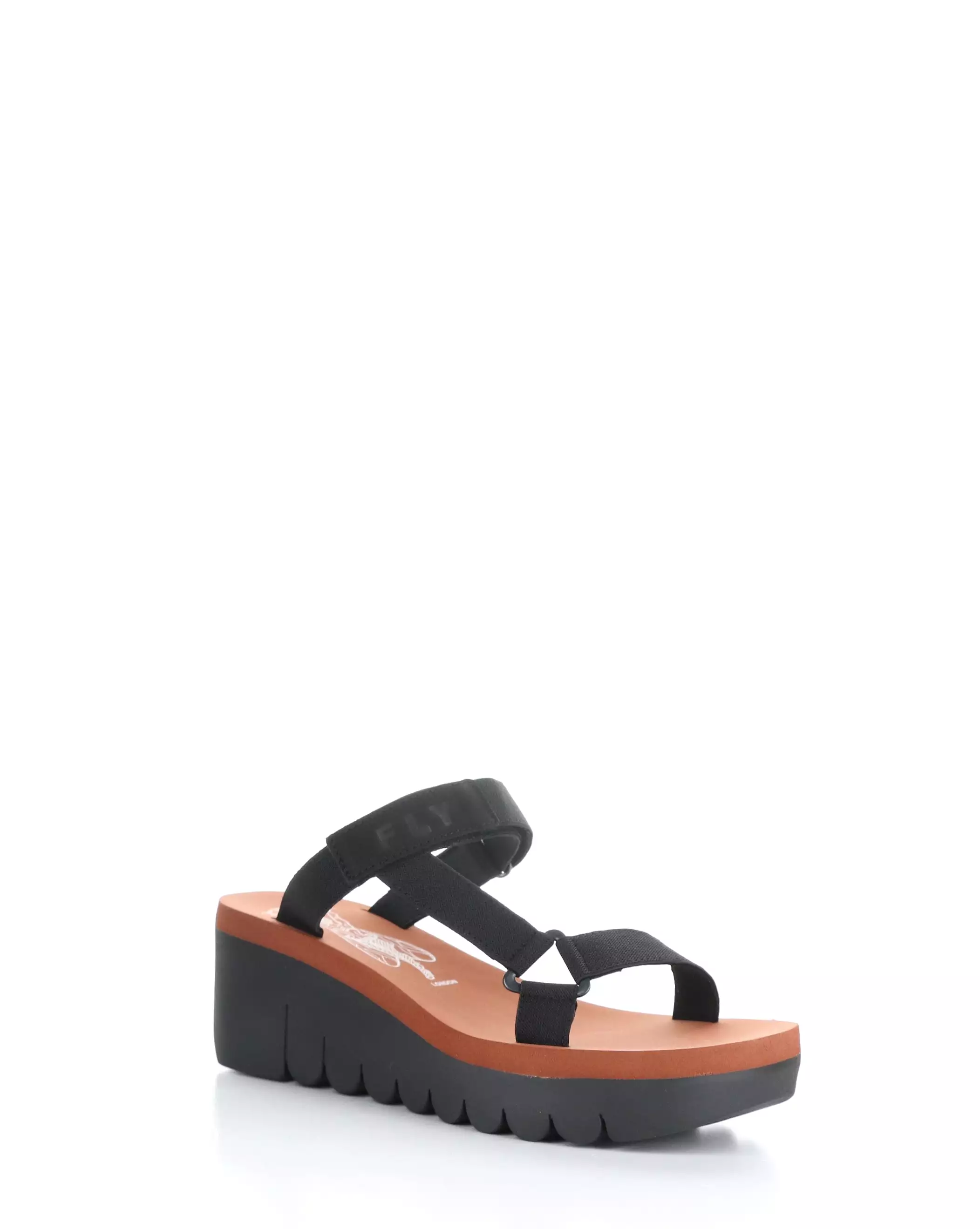 YAKA037FLY 000 BLACK Sandals