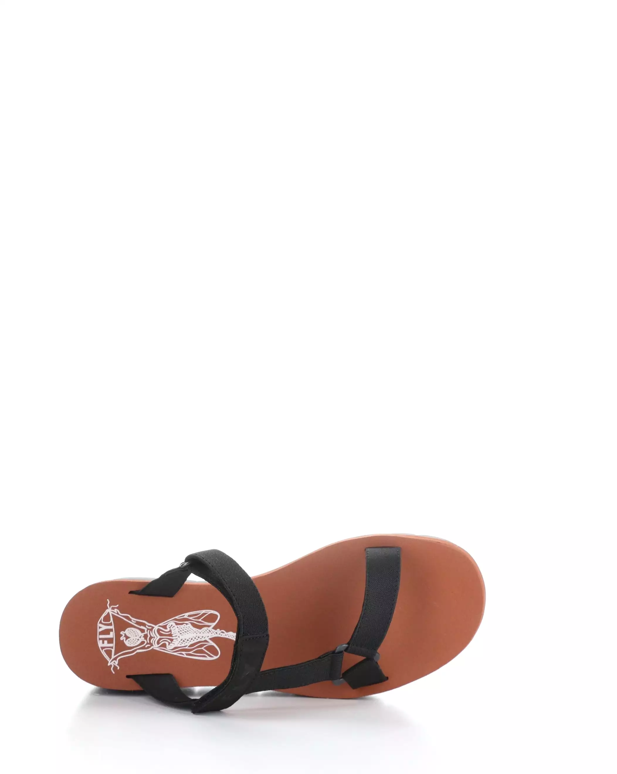 YAKA037FLY 000 BLACK Sandals