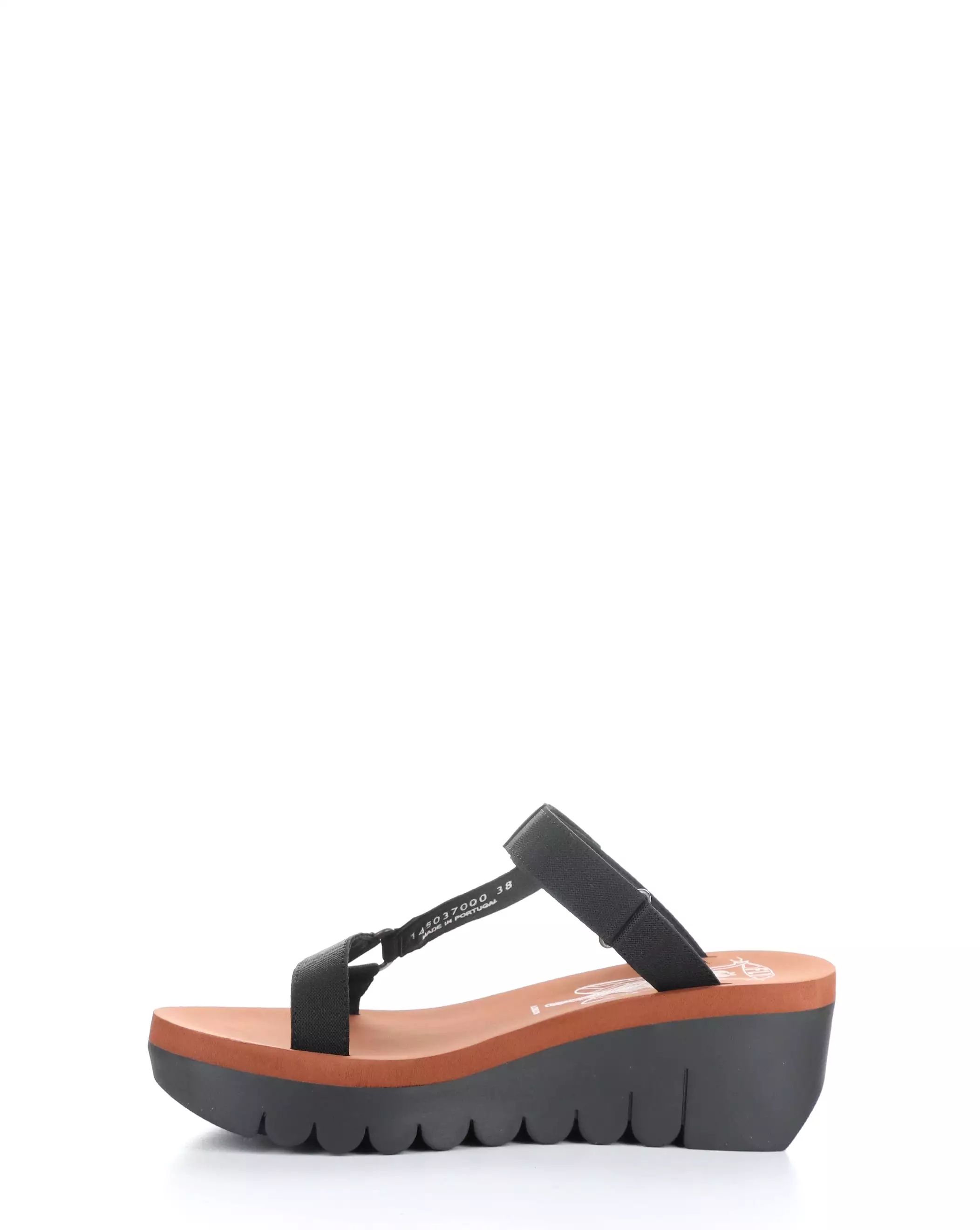 YAKA037FLY 000 BLACK Sandals