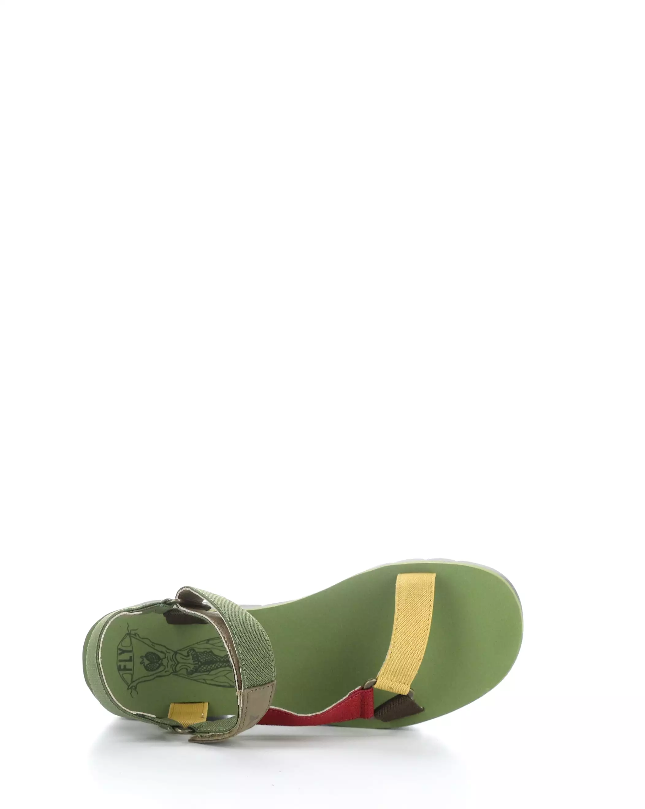 Yefa726fly 012 Military Green Velcro Sandals