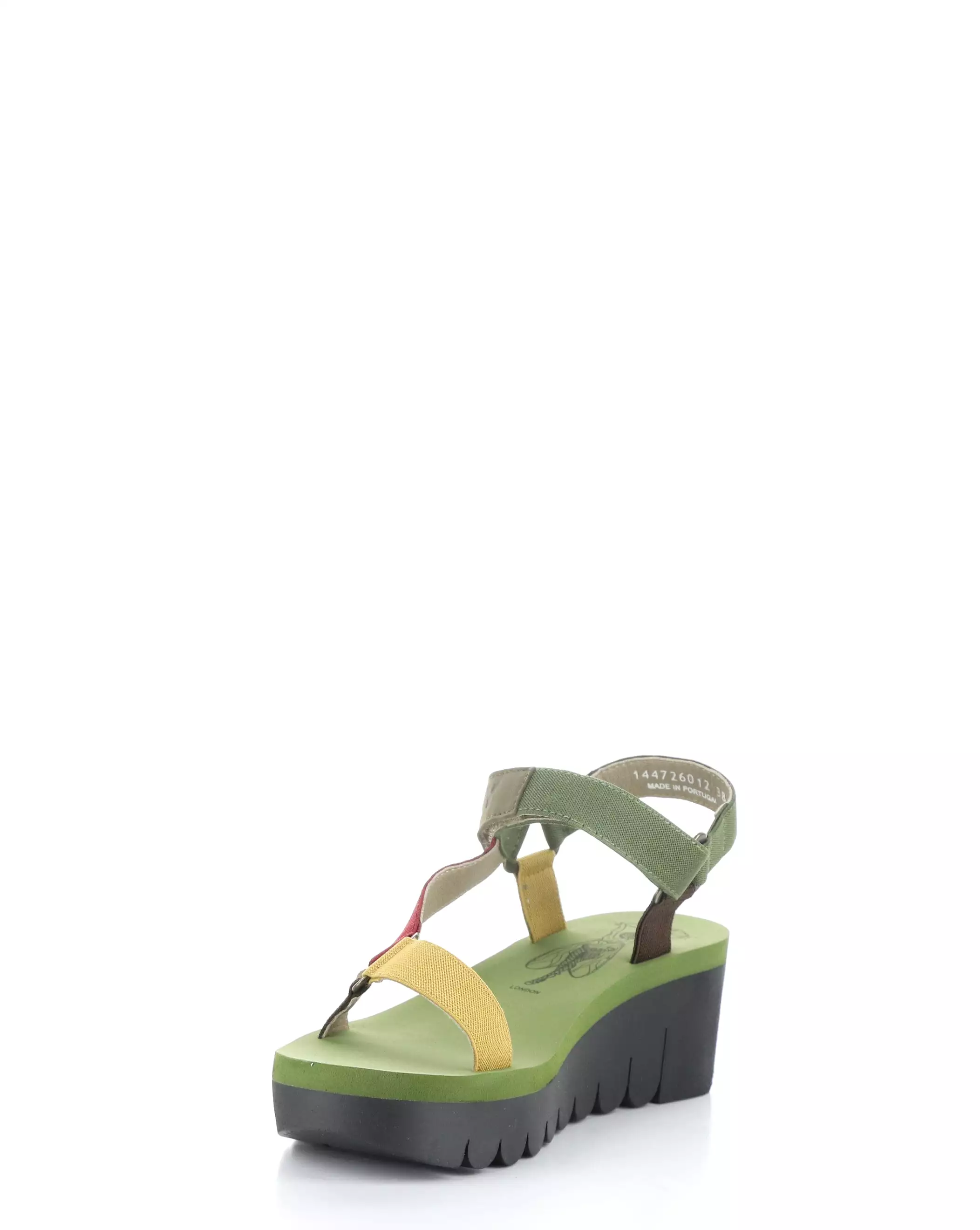 Yefa726fly 012 Military Green Velcro Sandals