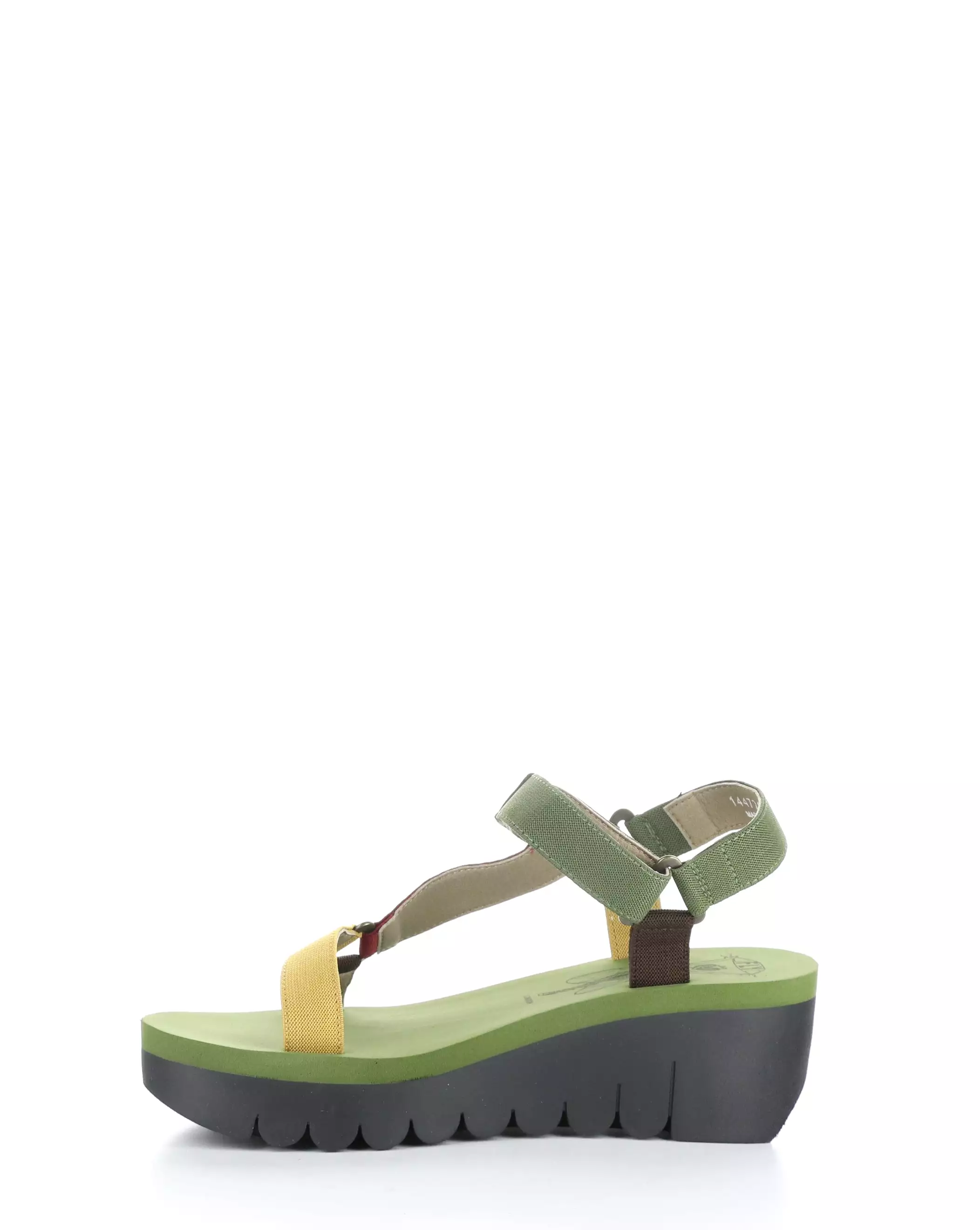 Yefa726fly 012 Military Green Velcro Sandals