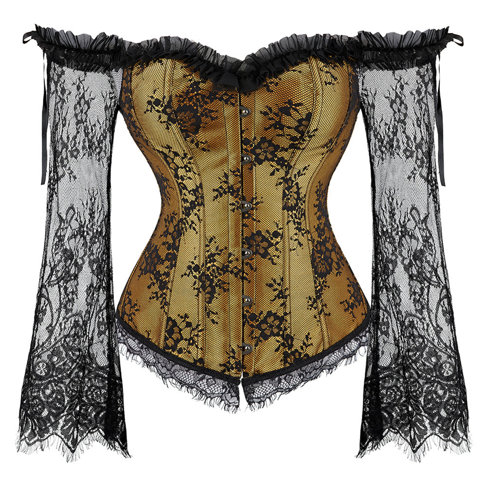 Yellow Forest Corset Drag